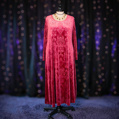 mauve morganite dress