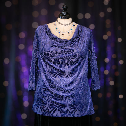 midnight sapphire top