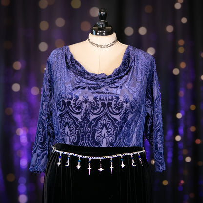 midnight sapphire top