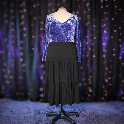 light tanzanite bodysuit