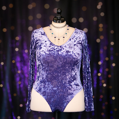 light tanzanite bodysuit