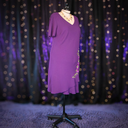violet alexandrite dress