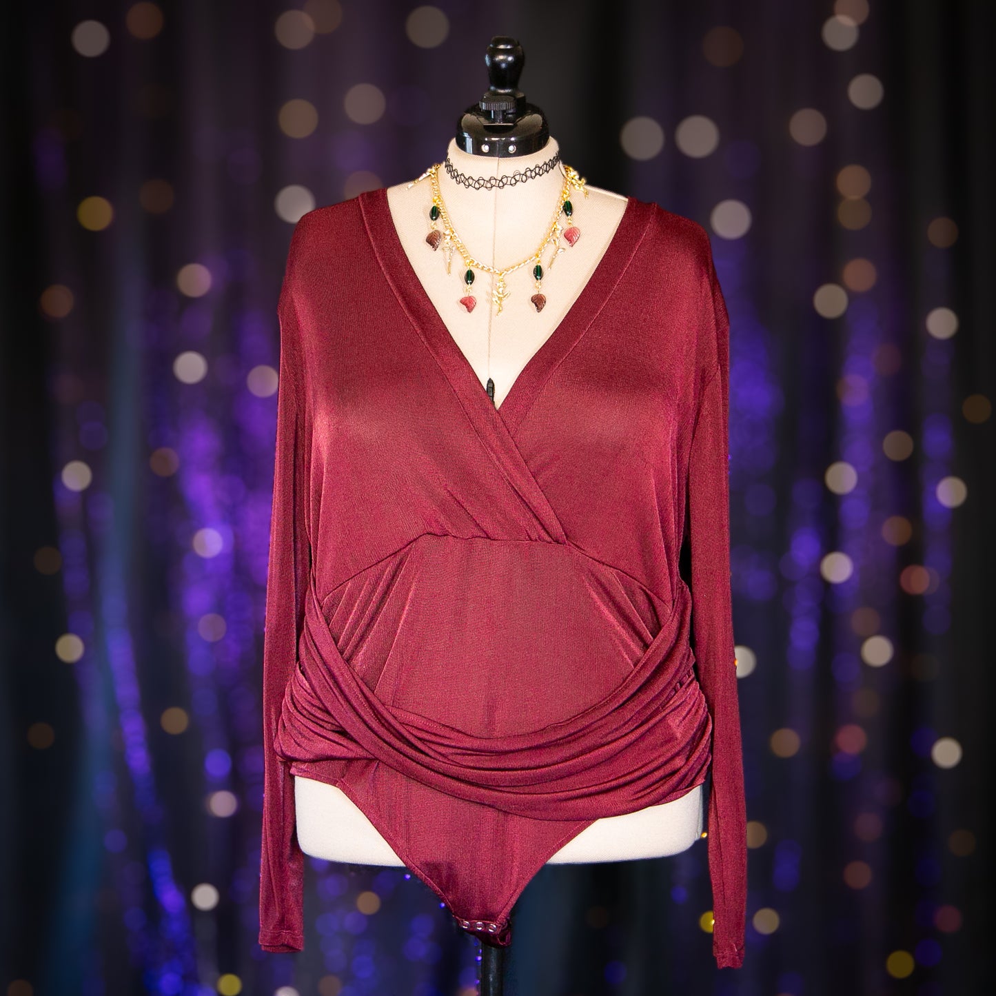 rubellite rose bodysuit