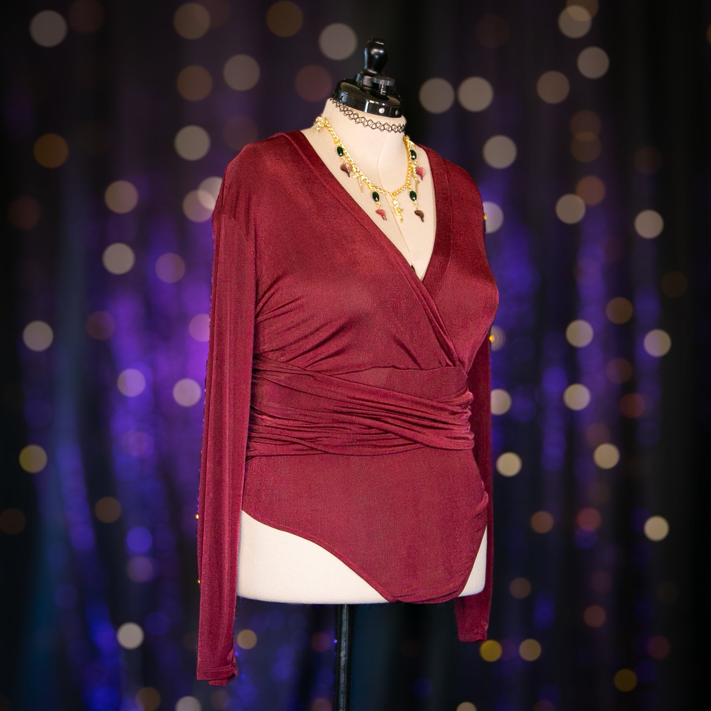 rubellite rose bodysuit
