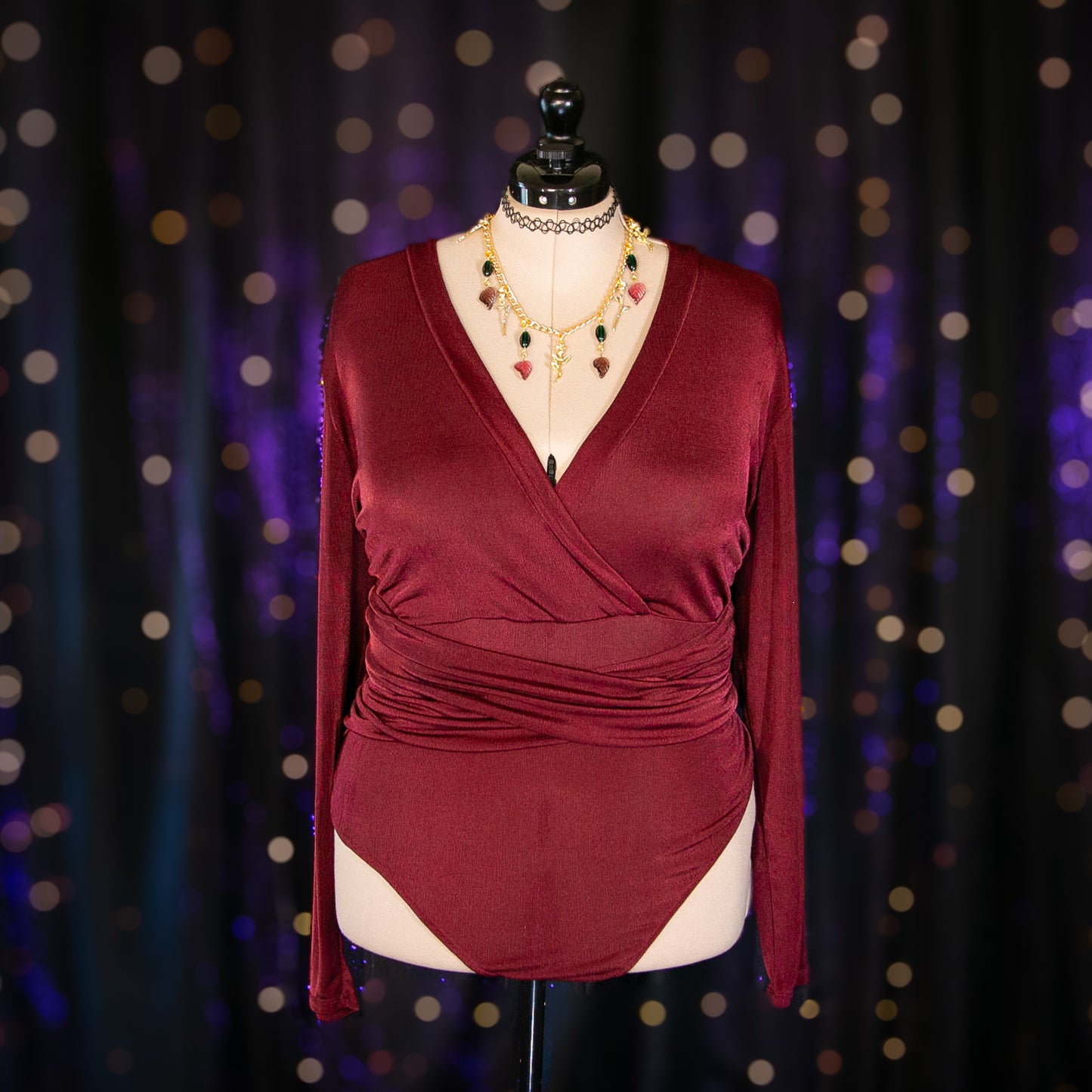 rubellite rose bodysuit