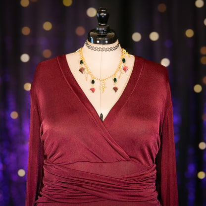 rubellite rose bodysuit