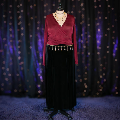black meteorite skirt