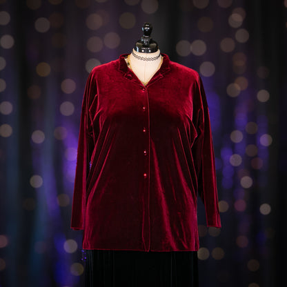 ruby rouge top