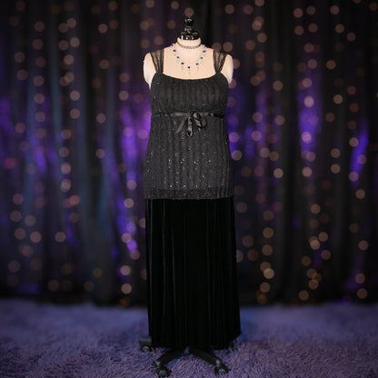 black meteorite skirt