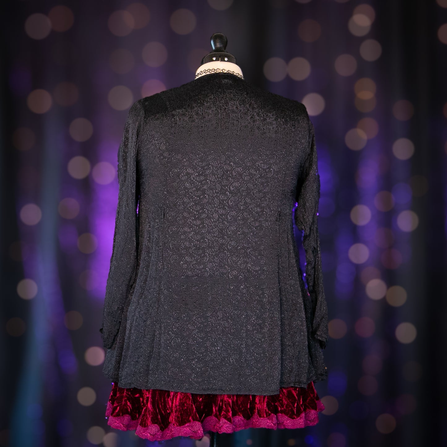 black garnet top