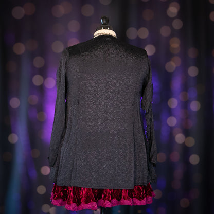 black garnet top
