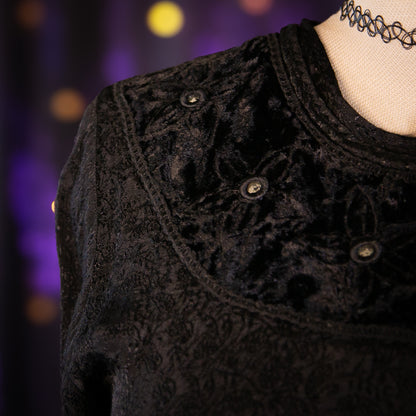 black garnet top