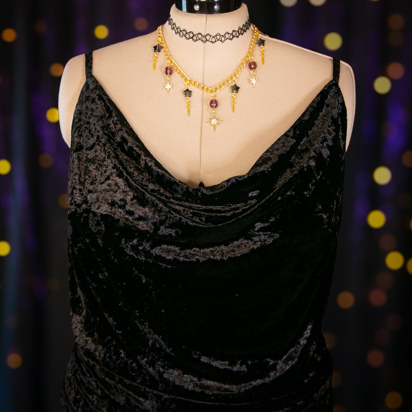 crushed obsidian top