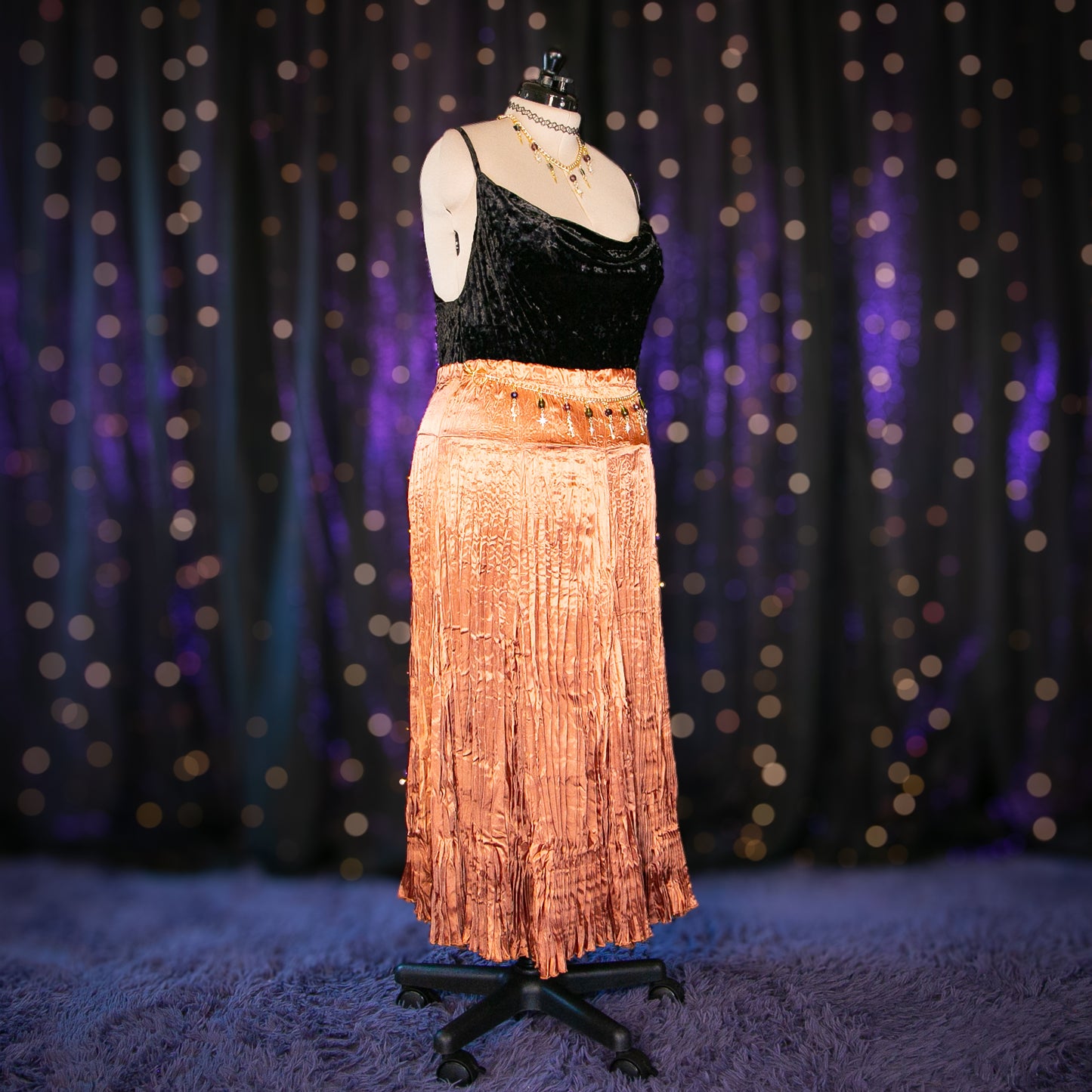 charmed copper skirt
