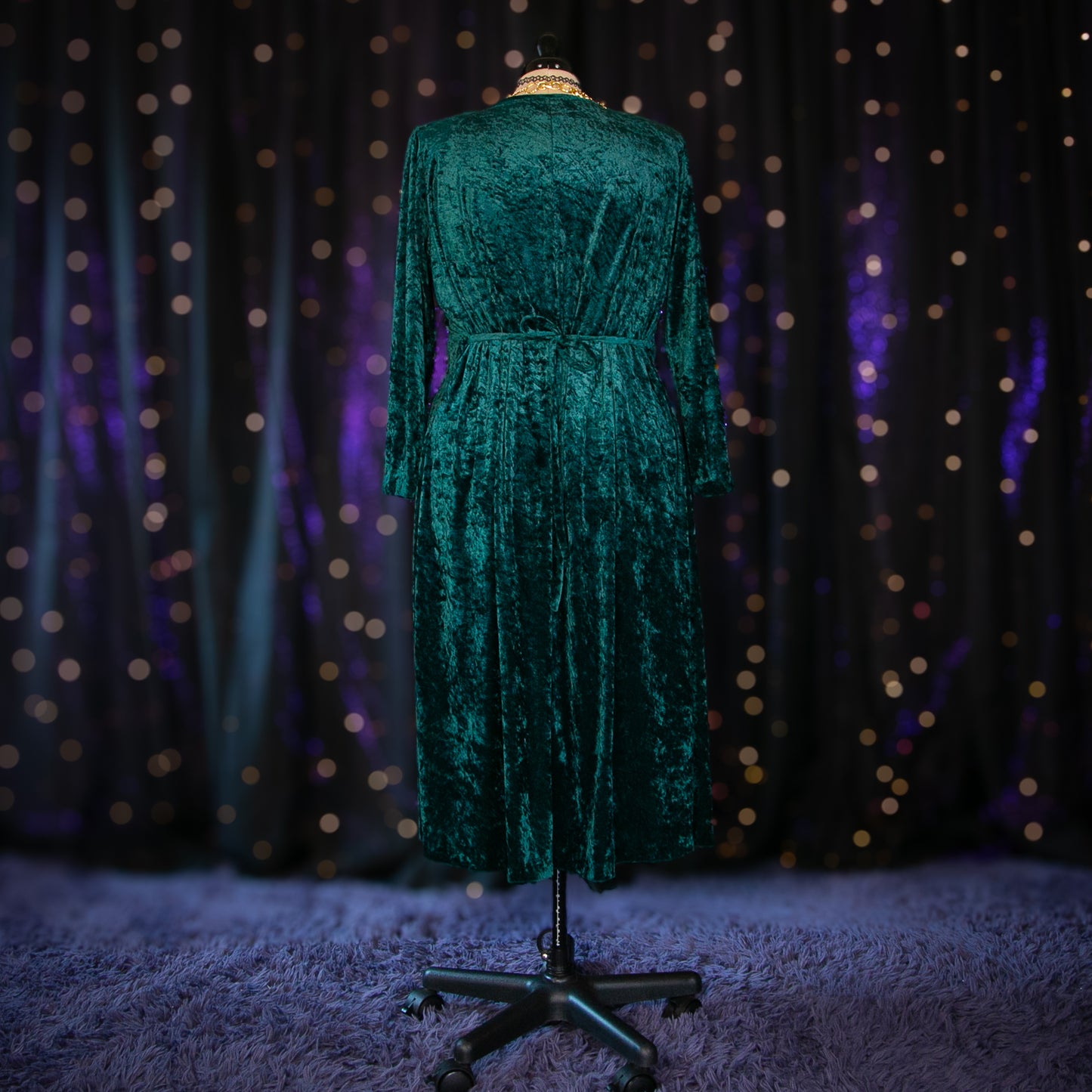 enchanted emerald dress