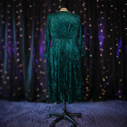 enchanted emerald dress