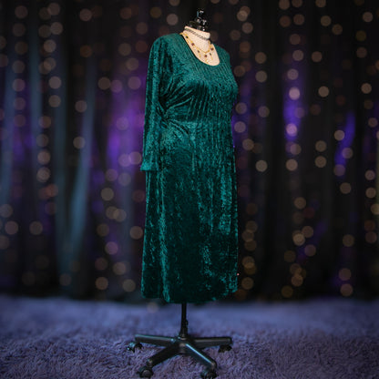 enchanted emerald dress