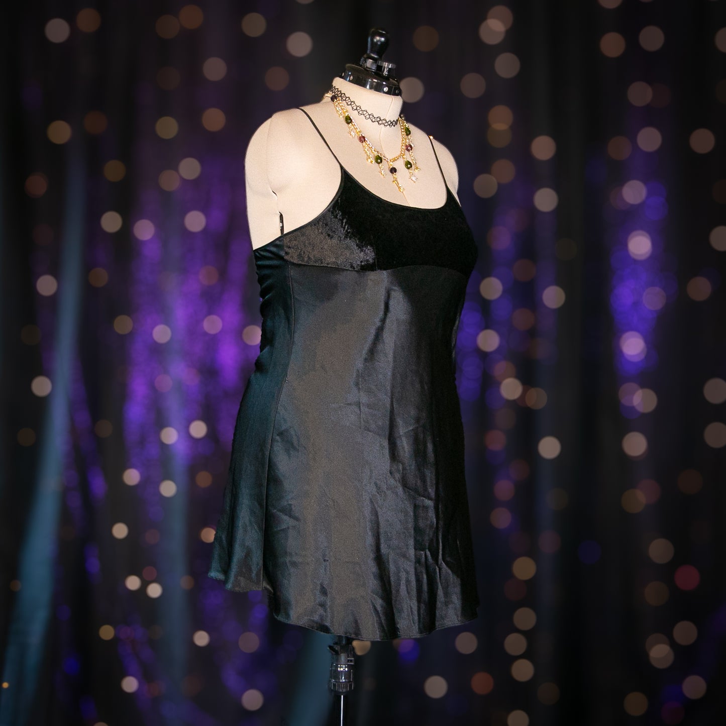 black sapphire dress