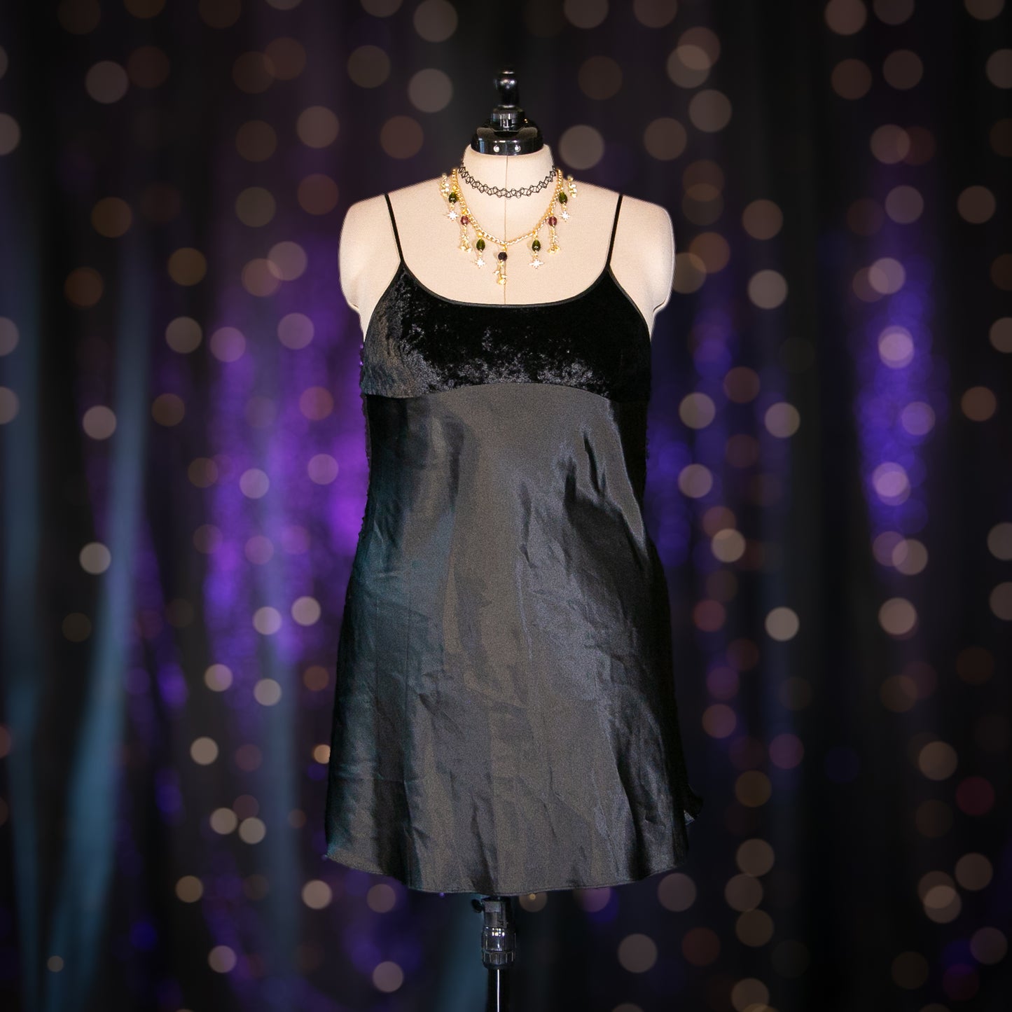 black sapphire dress