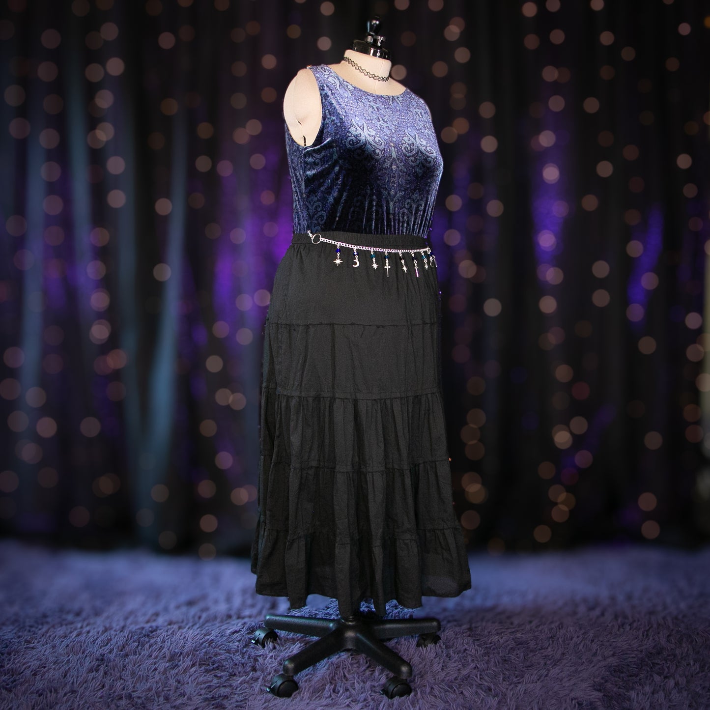 obsidian witch skirt
