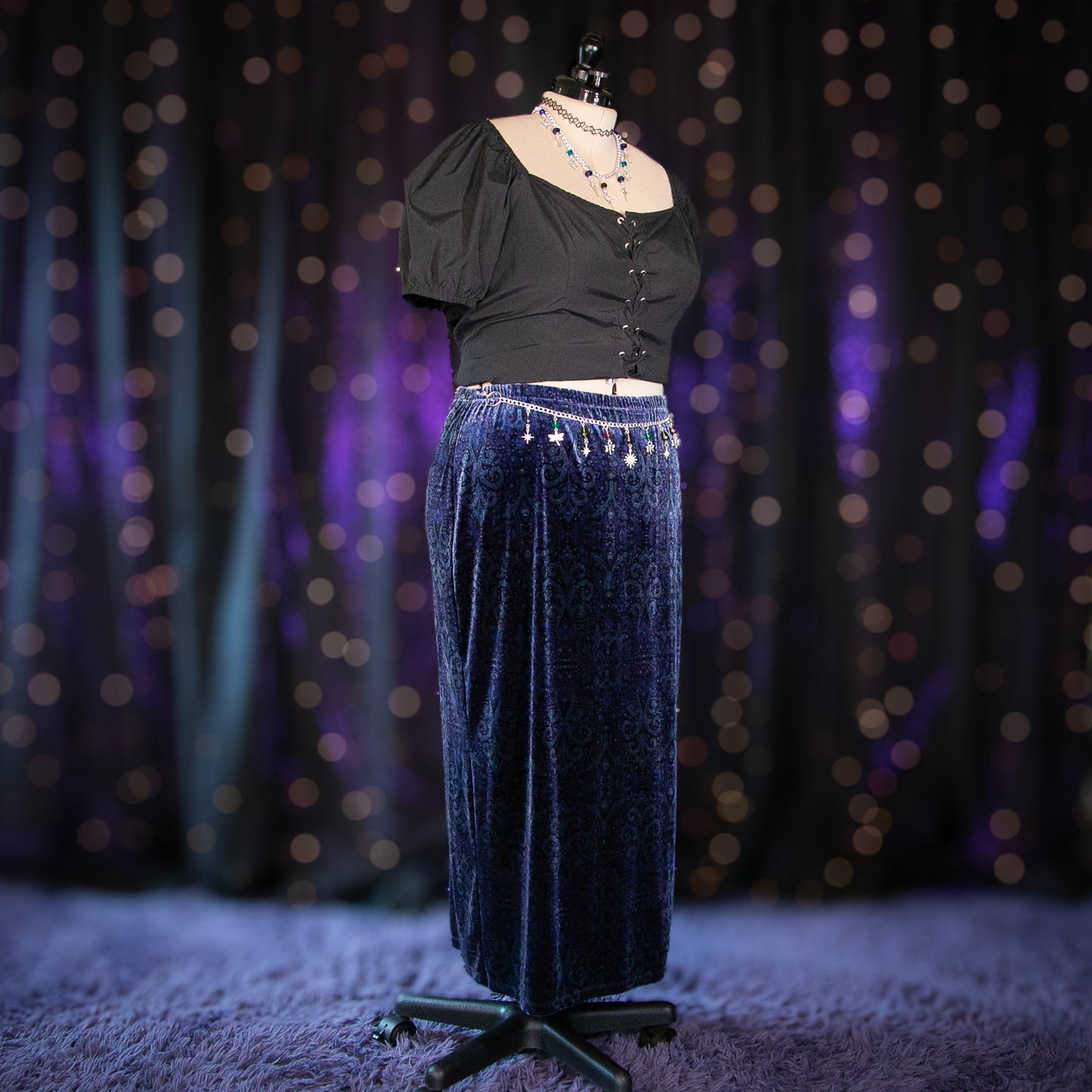 stormy sodalite skirt