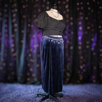 stormy sodalite skirt