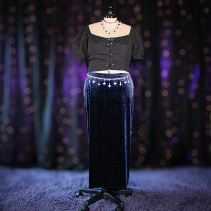 stormy sodalite skirt