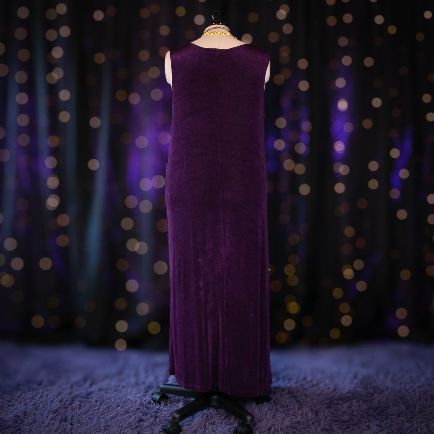 midnight amethyst dress
