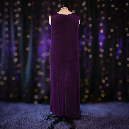 midnight amethyst dress