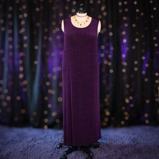 midnight amethyst dress