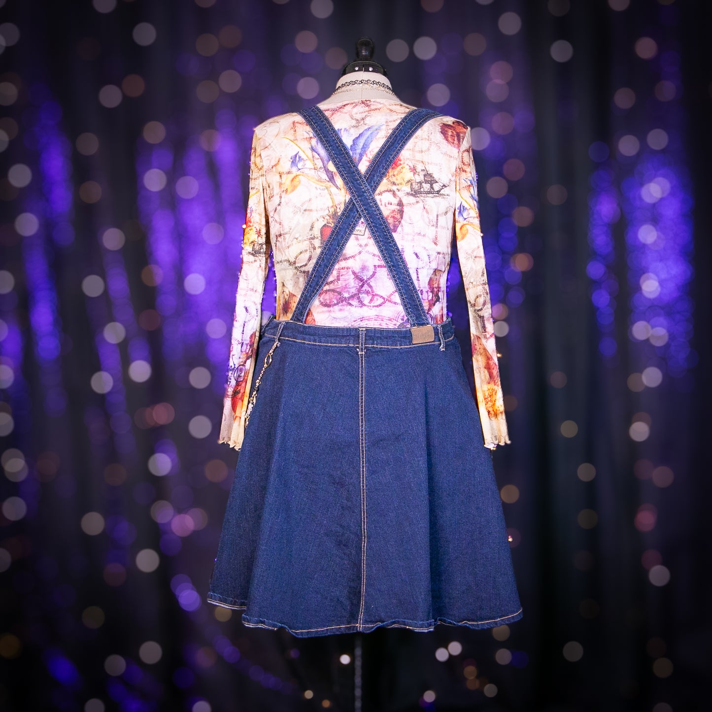 pixie pinafore dress