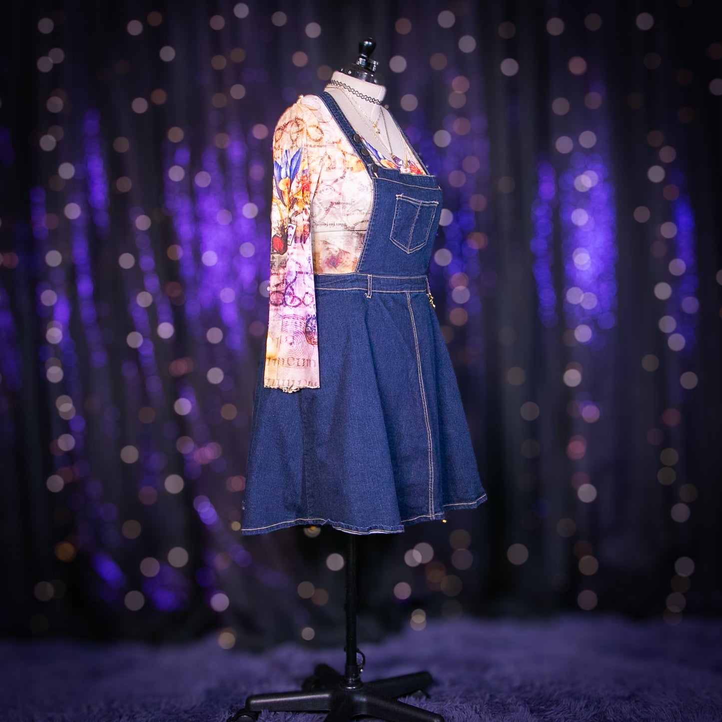 pixie pinafore dress