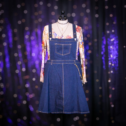 pixie pinafore dress