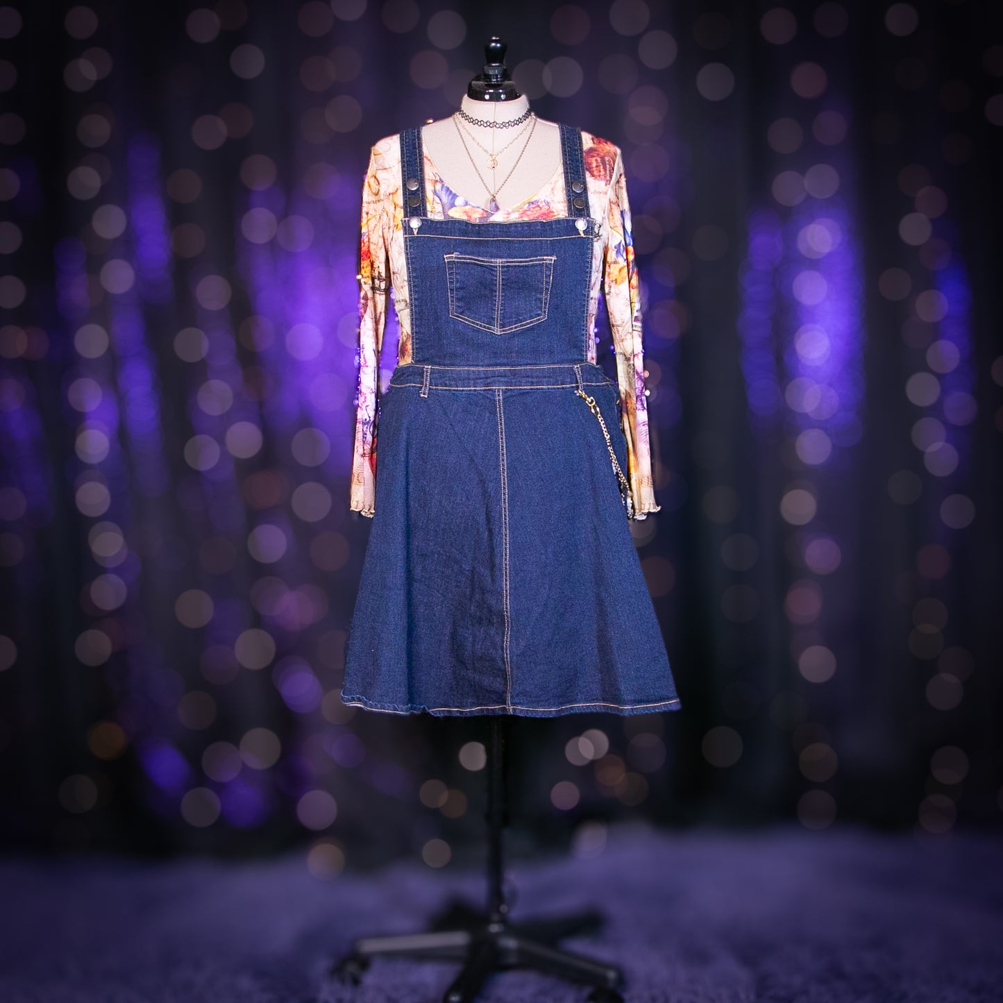 pixie pinafore dress