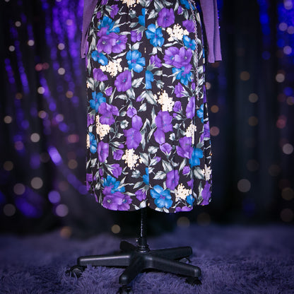 winter petals skirt