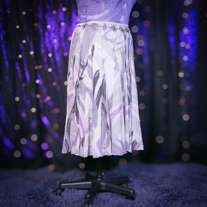 icy amethyst skirt
