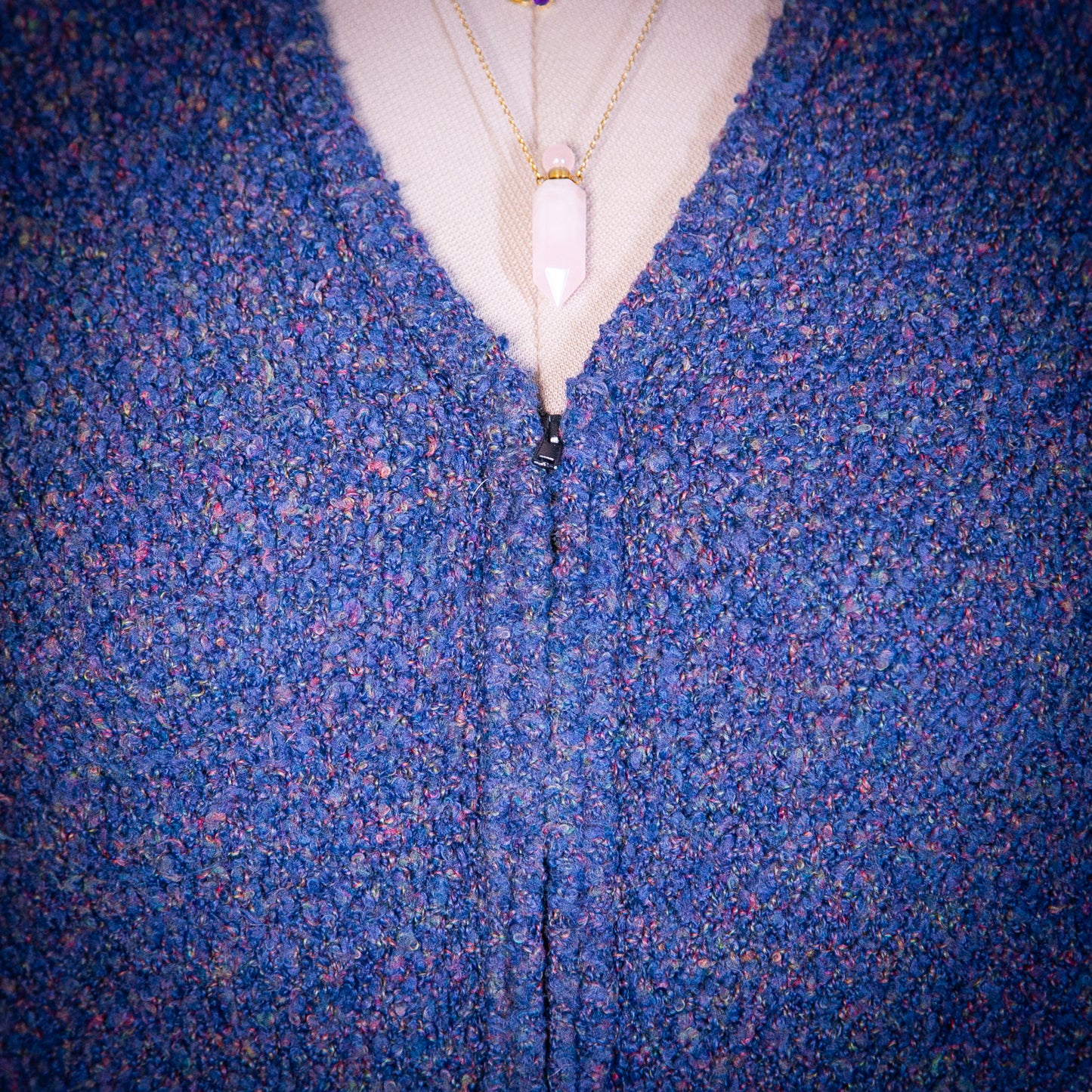 river rock sweater vest