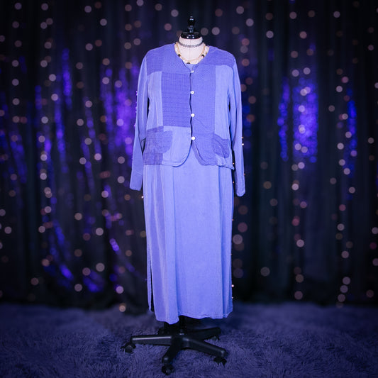 juniper berry top + dress set