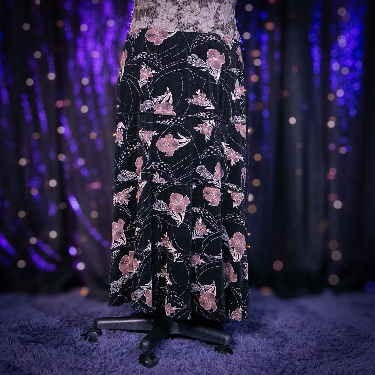 hanging bouquet skirt