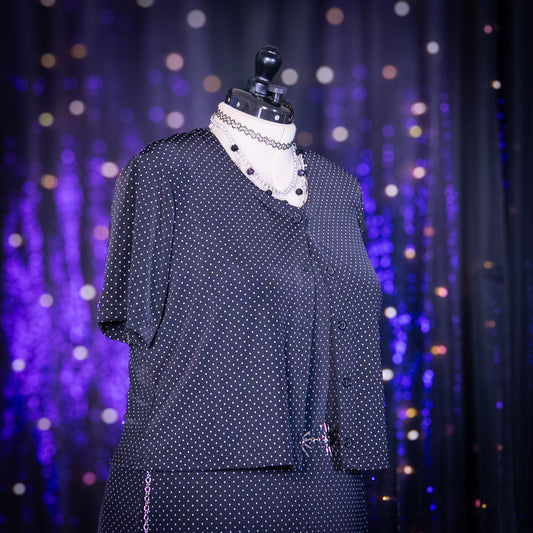 lavender oil top + dress set