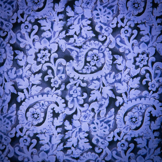 paisley periwinkle skirt