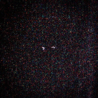 black confetti sweater