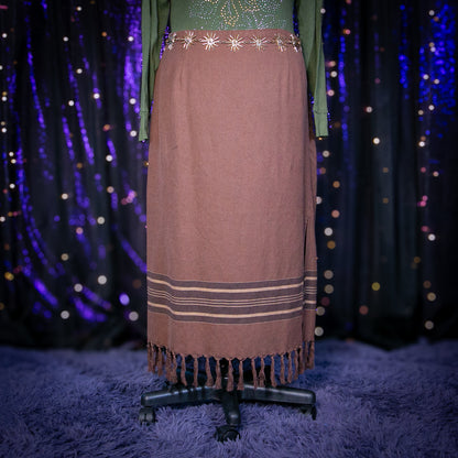 winter out west skirt