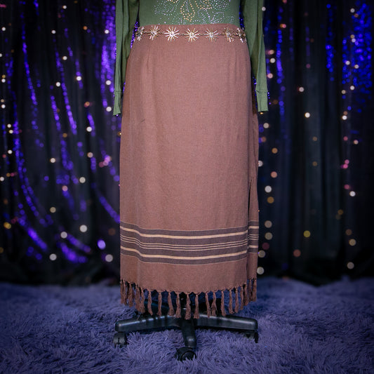 winter out west skirt