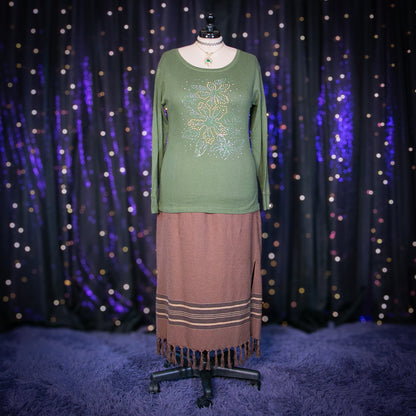 winter out west skirt