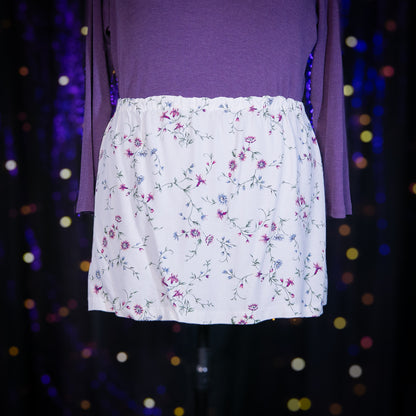 frosted flowers skirt