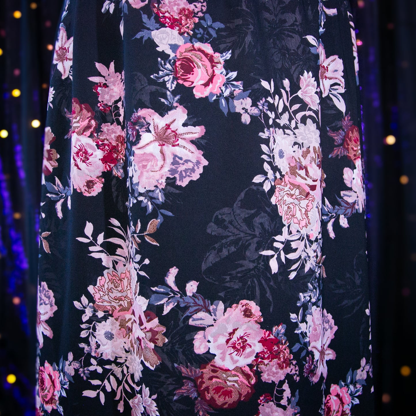 night blooms reversible skirt