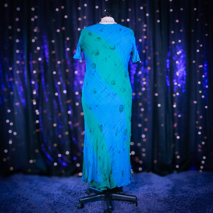 azurite sky dress