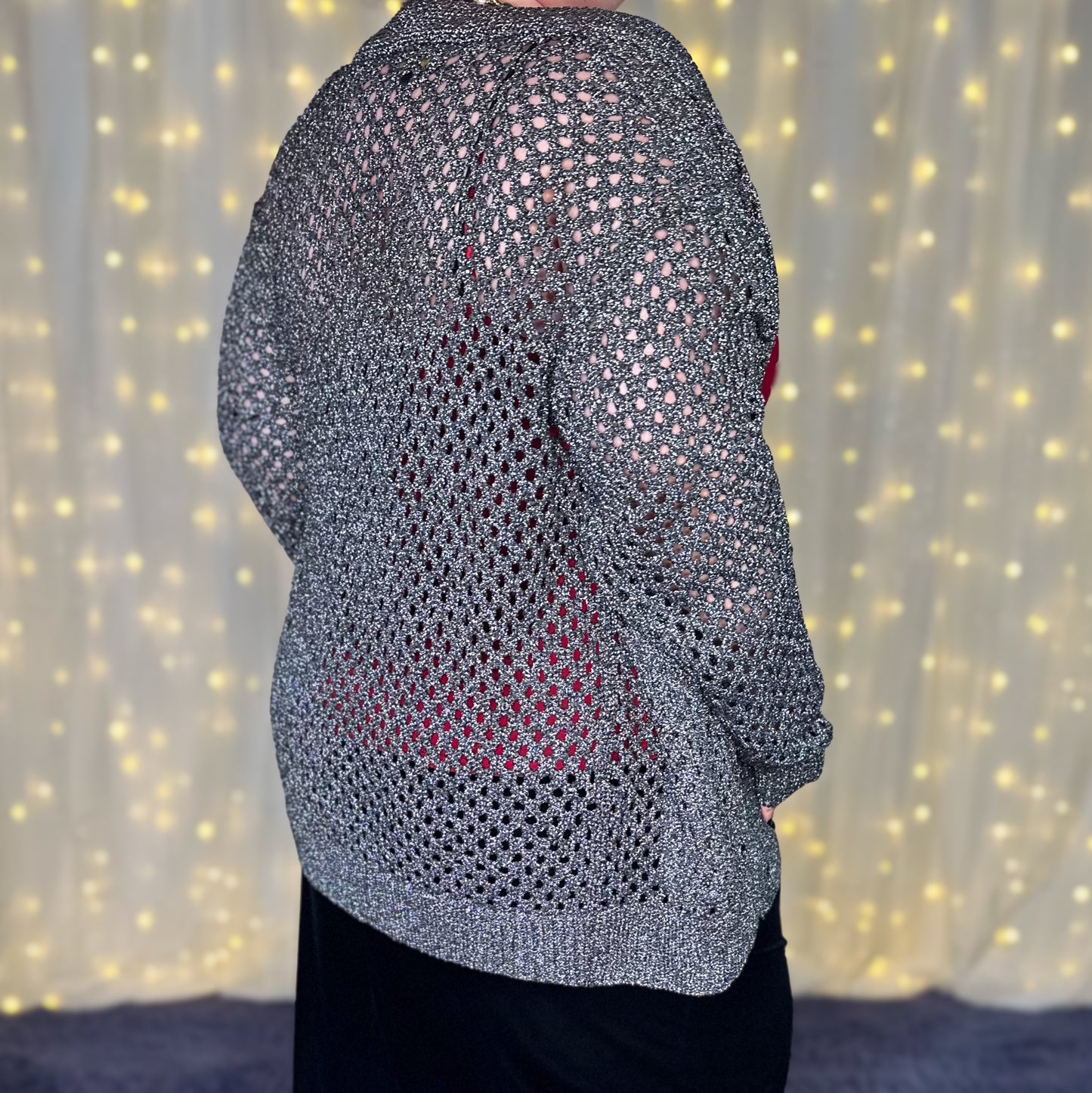 silver bells cardigan sweater