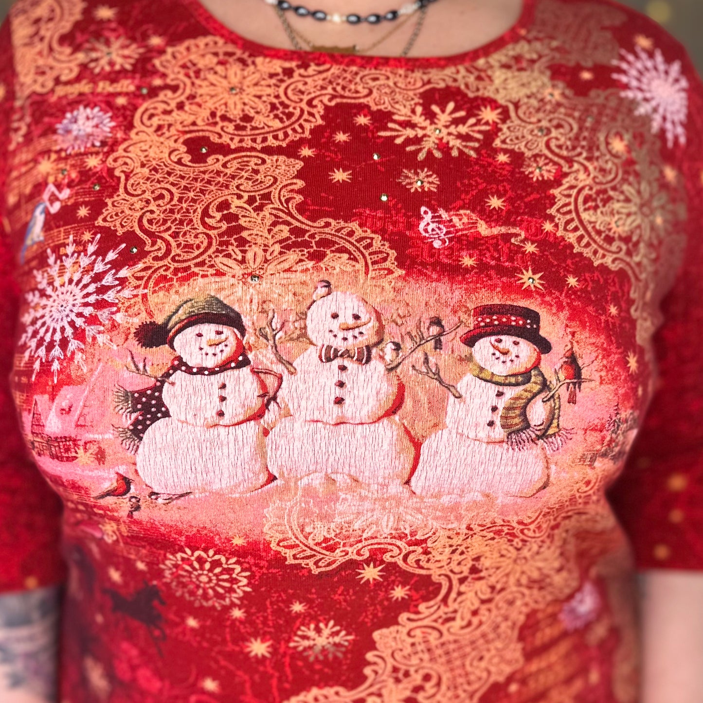 celestial snowmen top